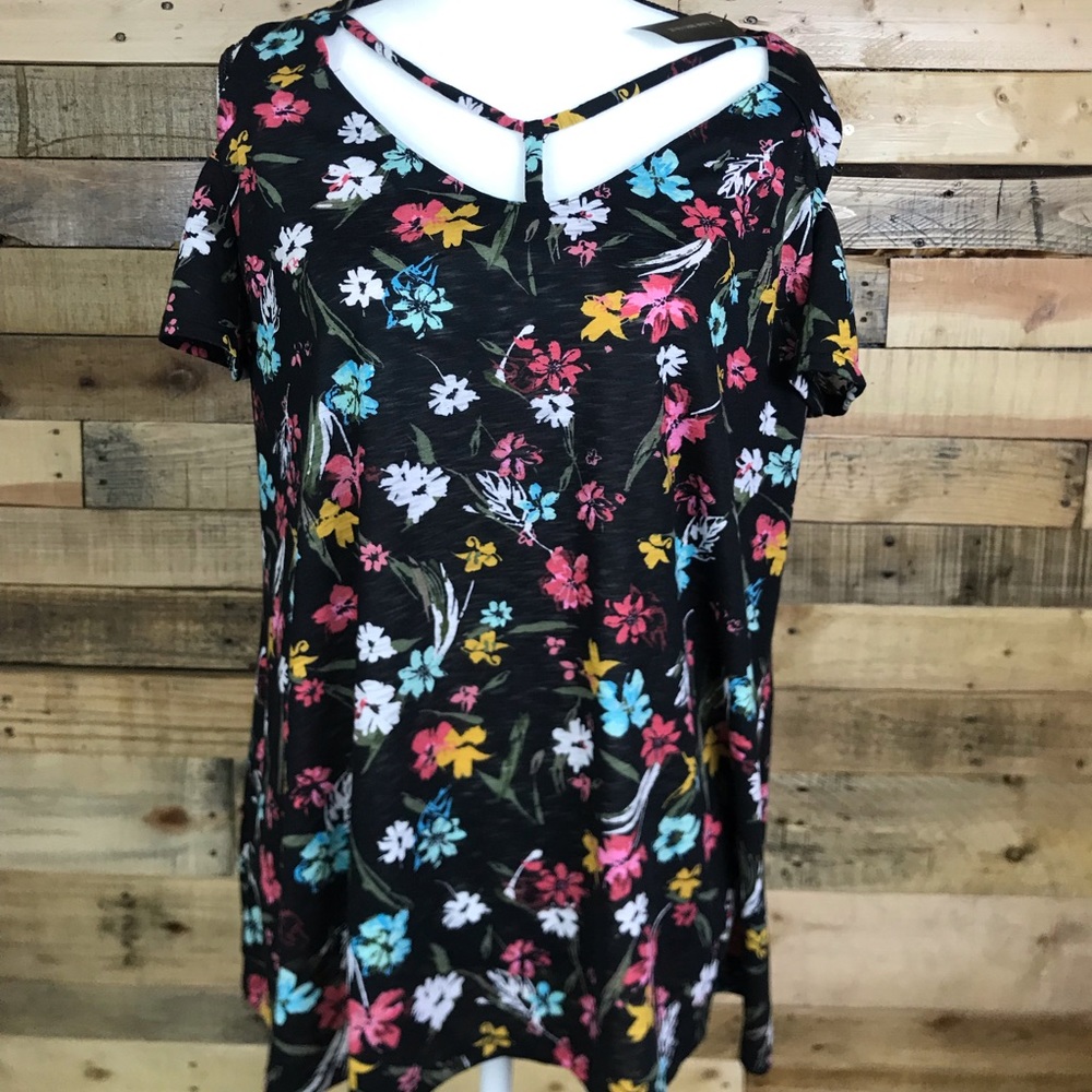 Lane Bryant Cold Shoulder Top